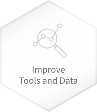 Improve tools and Data icon