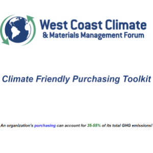 Climate Friendly Purchasing Toolkit
