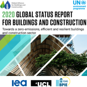 Informe de estado global de edificios y construcción: 2020