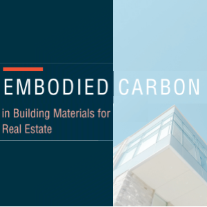 Carbono incorporado en materiales inmobiliarios