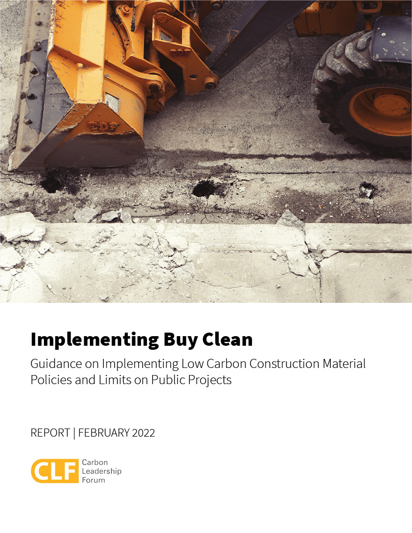 Implementing Buy Clean cover image