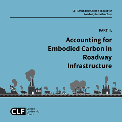 2 – Accounting for Embodied Carbon in Roadway Infrastructure