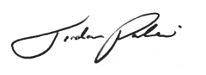 Jordan Palmeri signature